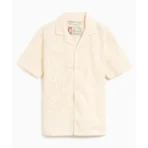 Men's Off-White ABC Pacifist Camp Short Sleeve Shirt