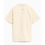 Men's Off-White ABC Pacifist Camp Short Sleeve Shirt Back View