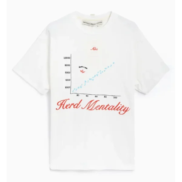 Men's White ABC Herd Mentality T-Shirt
