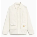 Men's White ABC Hologram Studio Work Shirt