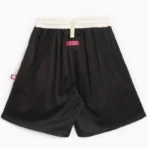 Men's White-Black Advisory Board Crystals Shorts Back View