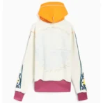 Multicolor ABC Planet Saving Information Fungi Hoodie Back View