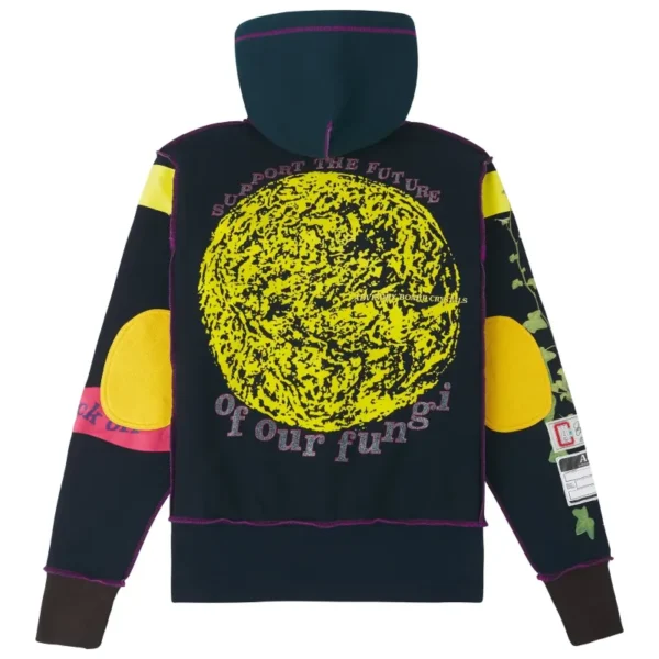 Navy ABC Predictive Programming Hoodie Back