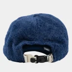 Navy ABC Shaggy Chainstitch Logo Hat Back View