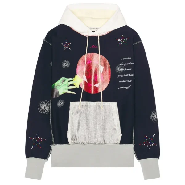 Navy Advisory Board Crystals Birthstone Hooded Sweatshirt