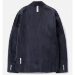 Navy Advisory Board Crystals Tunnel Blazer Back