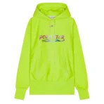 Neon Green Advisory Board Crystals Pornstar Hoodie