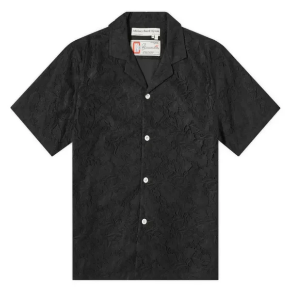 Black Advisory Board Crystals Pacifist Vacation Shirt