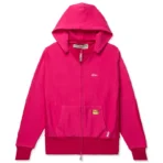 Pink Advisory Board Crystals 123 Tri-Tone Zip UP Hoodie