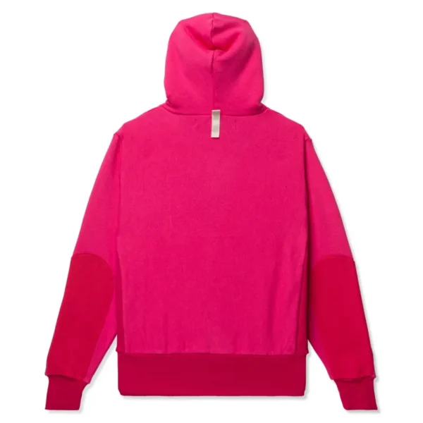 Pink Advisory Board Crystals 123 Tri-Tone Zip UP Hoodie Back