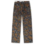 Purple Advisory Board Crystals Floral Jacquard Studio Pant
