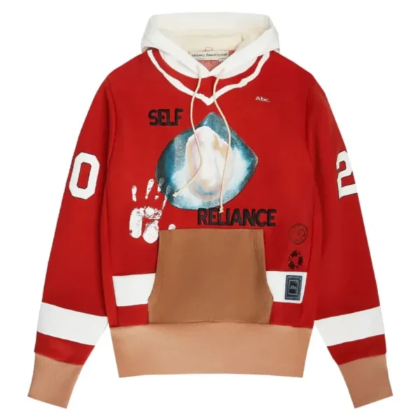 Red Advisory Board Crystals Birthstone Hoodie