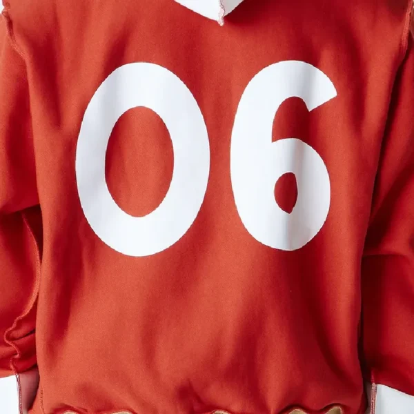 Red Advisory Board Crystals Birthstone Hoodie Back