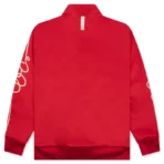 Red Advisory Board Crystals Track Jacket Back View
