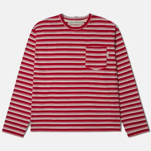 Red Stripe Advisory Board Crystals Where's ABC Striped L/S Tee