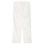 Selenite White ABC Corduroy Studio Work Pant Back