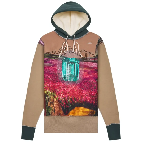 Tan ABC May Birthstone Hoodie
