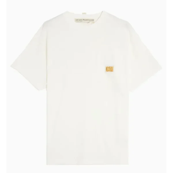 White ABC 123 S-S Pocket T-shirt