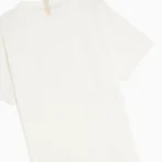 White ABC 123 S-S Pocket T-shirt Back View