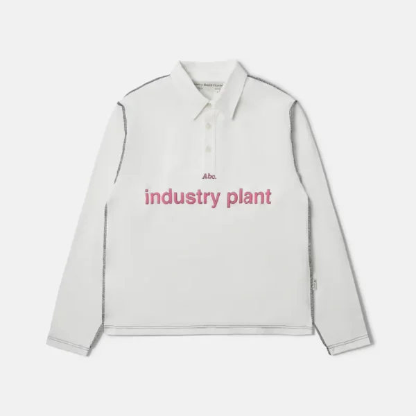 White ABC Industry Plant Rugby Shirt