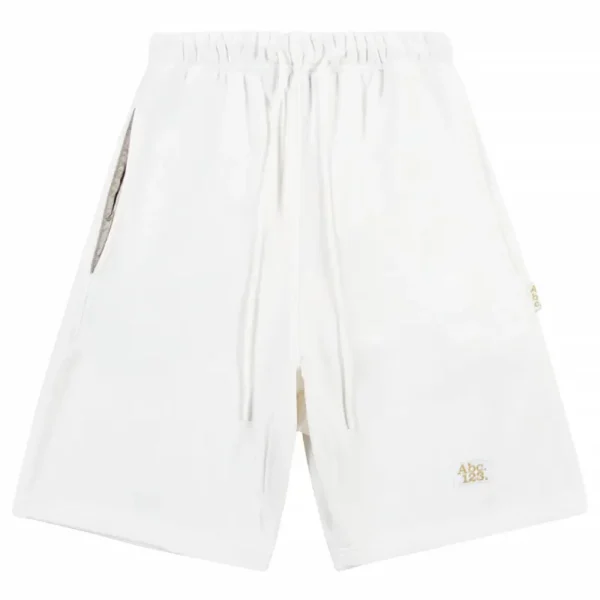 White Advisory Board Crystals 123 Core Sweatshort