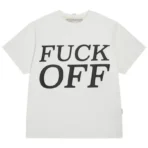 White Advisory Board Crystals Fuck Off Tee