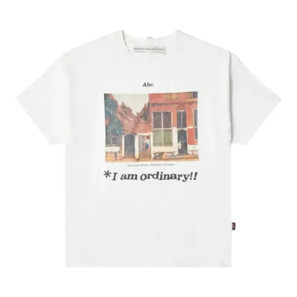 White Advisory Board Crystals I Am Ordinary SS T-Shirt