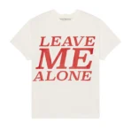 White Advisory Board Crystals Leave Me Alone T-Shirt