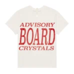 White Advisory Board Crystals Leave Me Alone T-Shirt Back View