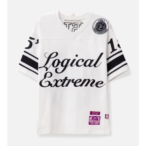 White Advisory Board Crystals Logical Extreme T-Shirt