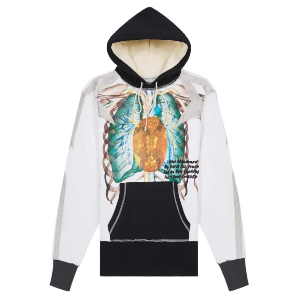White Advisory Board Crystals November Birthstone Hoodie - Advisory Board Crystals