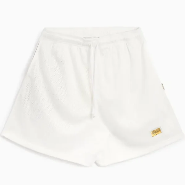 White Advisory Board Crystals Shorts