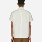 White Advisory Board Crystals Studio Work Shirt Back View