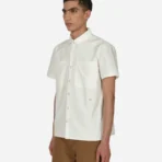 White Advisory Board Crystals Studio Work Shirt Side View