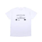 White Advisory Board Crystals X J Balvin T-shirt Back View