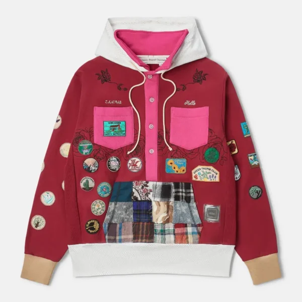 Wine Advisory Board Crystals Rose Patch Gardener Sweatshirt