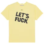 Yellow Advisory Board Crystals Let's Fuck S/S Tee