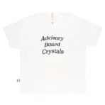 white Advisory Board Crystals Pansy T-shirt Back