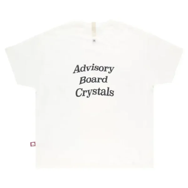 white Advisory Board Crystals Pansy T-shirt Back