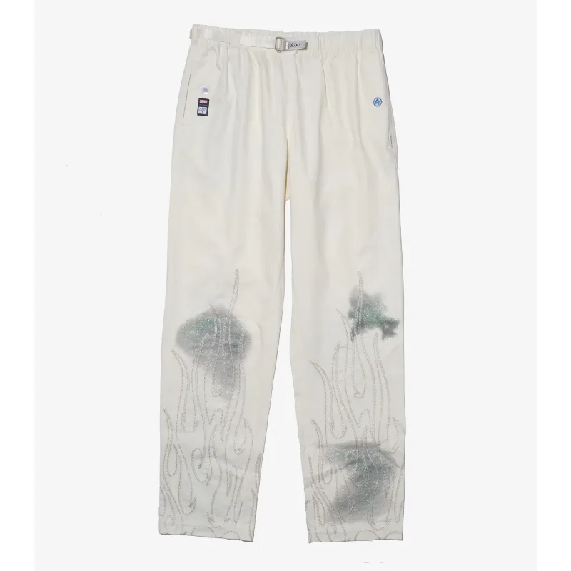 Cream Abc X Fantastic Four Johnny Storm Flame Pant