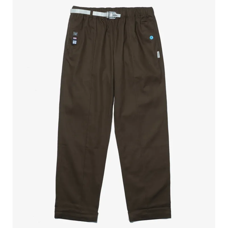 Dark Brown Abc X Fantastic Four The Thing Pleated Work Pant