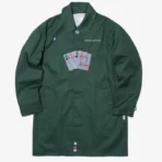 Dark Green ABC x Fantastic Four of a kind The Things Trench Close