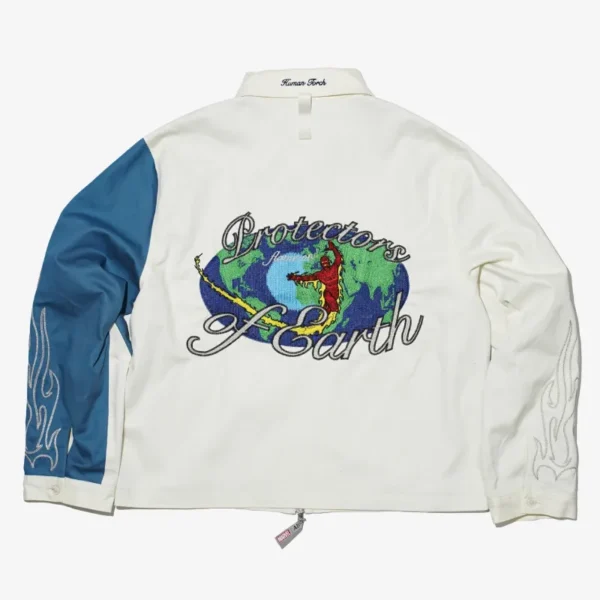 Off-White ABC x Fantastic Four Human Torch Personal Jacket Back