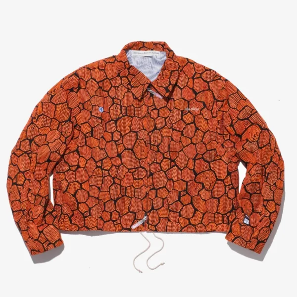 Orange ABC x Fantastic Four Thing Needlepoint Chore Jacket