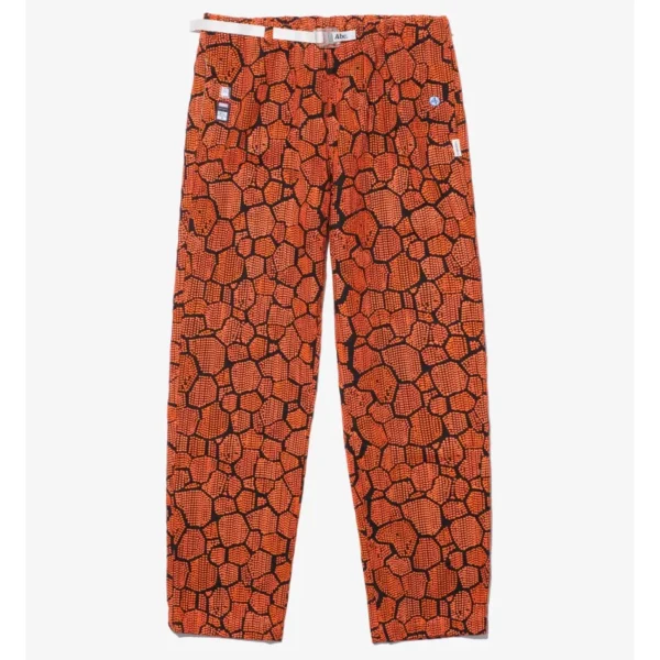 Orange ABC x Fantastic Four Thing Needlepoint Chore Pant