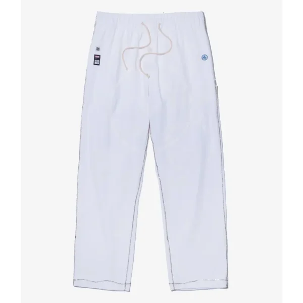 White ABC x Fantastic Four Energy Manipulation Ribbed Pant