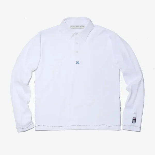 White ABC x Fantastic Four Energy Manipulation Ribbed Top