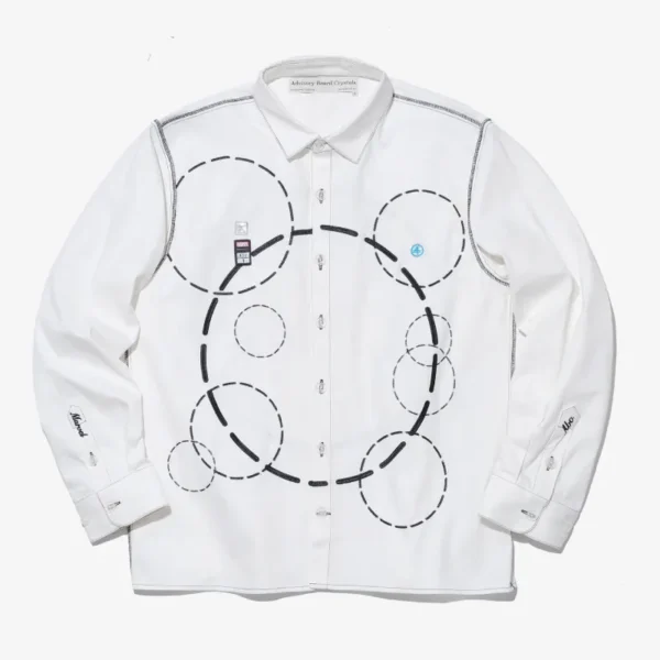 White ABC x Fantastic Four Invisibility Forcefield Shirt