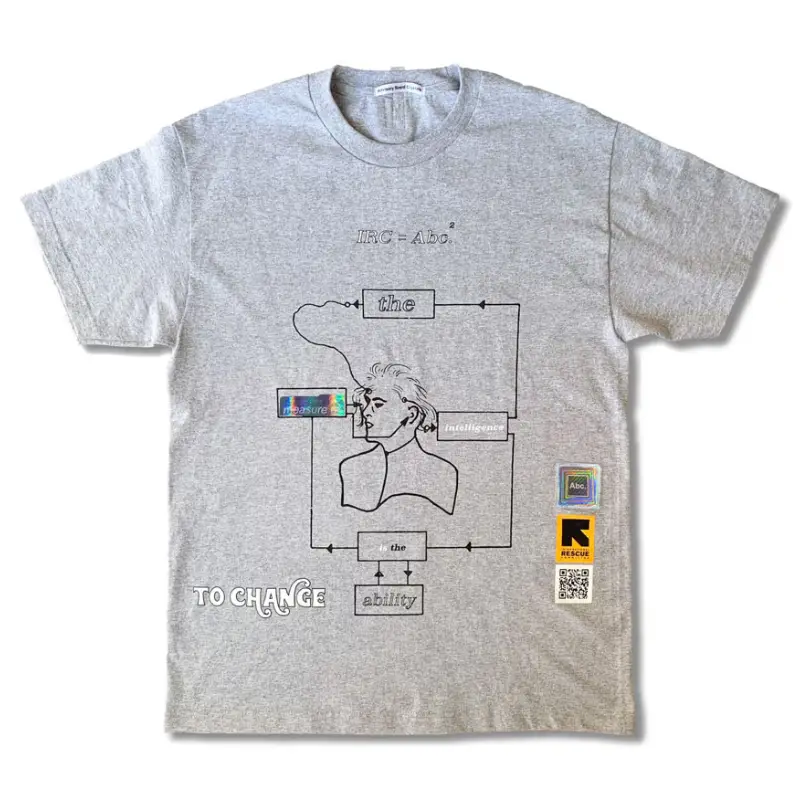 Grey Advisory Board Crystals Albert Einstein Tribute T-Shirt - Advisory Board Crystals Grey Advisory Board Crystals Albert Einstein Tribute Tee