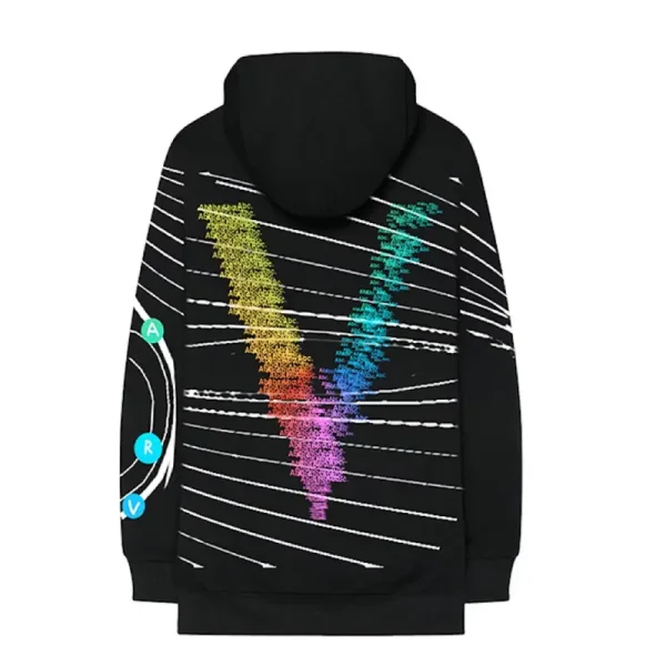 Black Lil Wayne x Advisory Board Crystals Carter V Hoodie Back